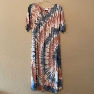 KNOX ROSE Tie Dye Dress